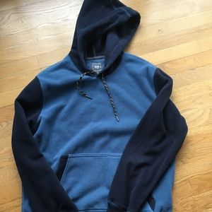 Men's Gap Fleece Sweatshirt with Hood